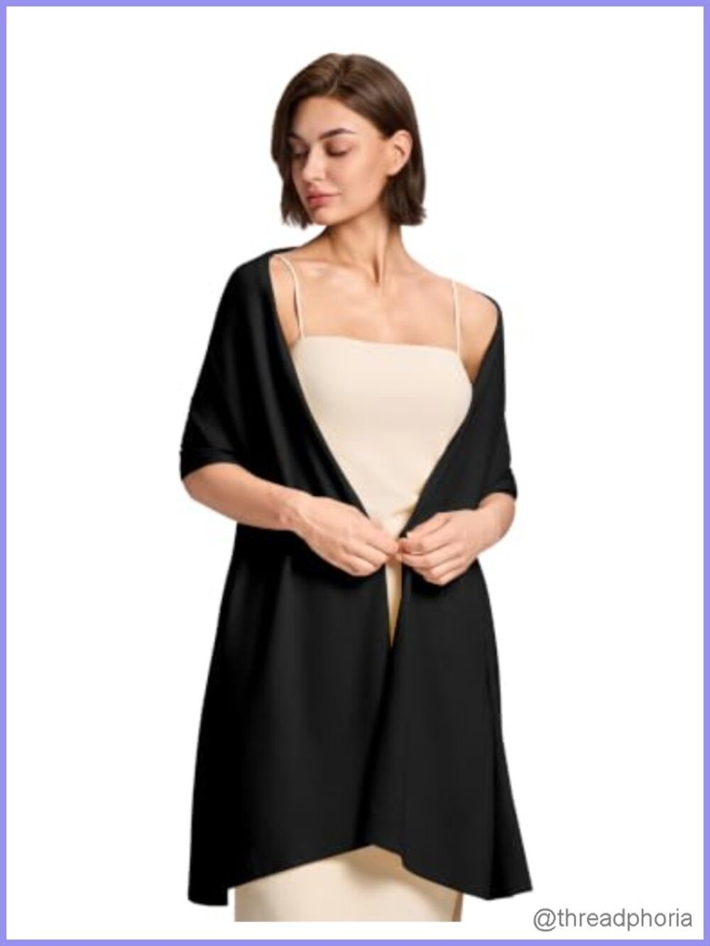 PULI Pashmina Shawl Wrap Evening Dress Large Wedding Scarf